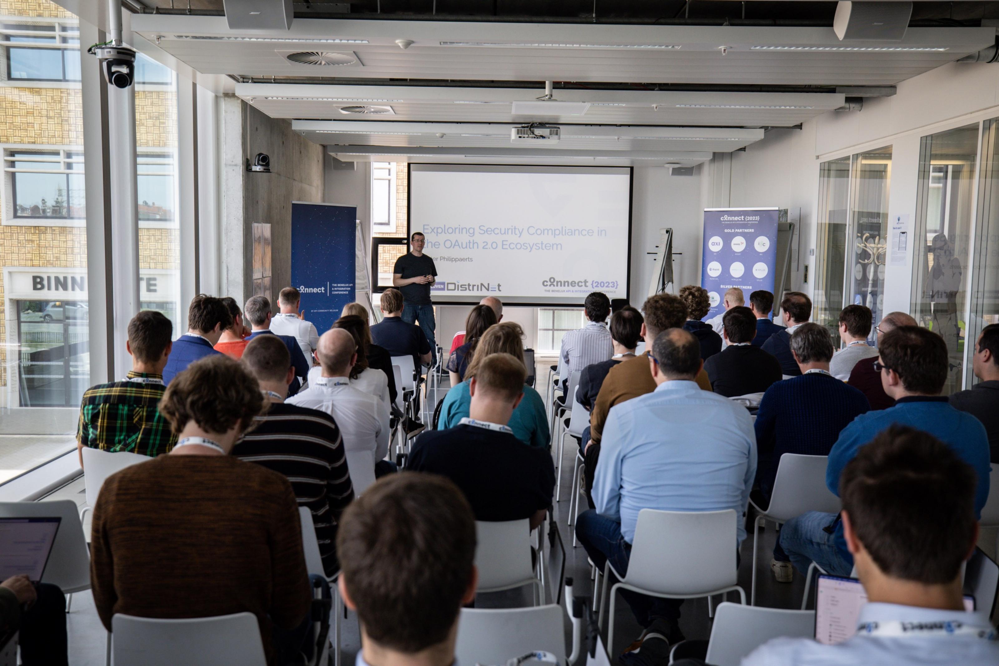 API Community Belgium event audience