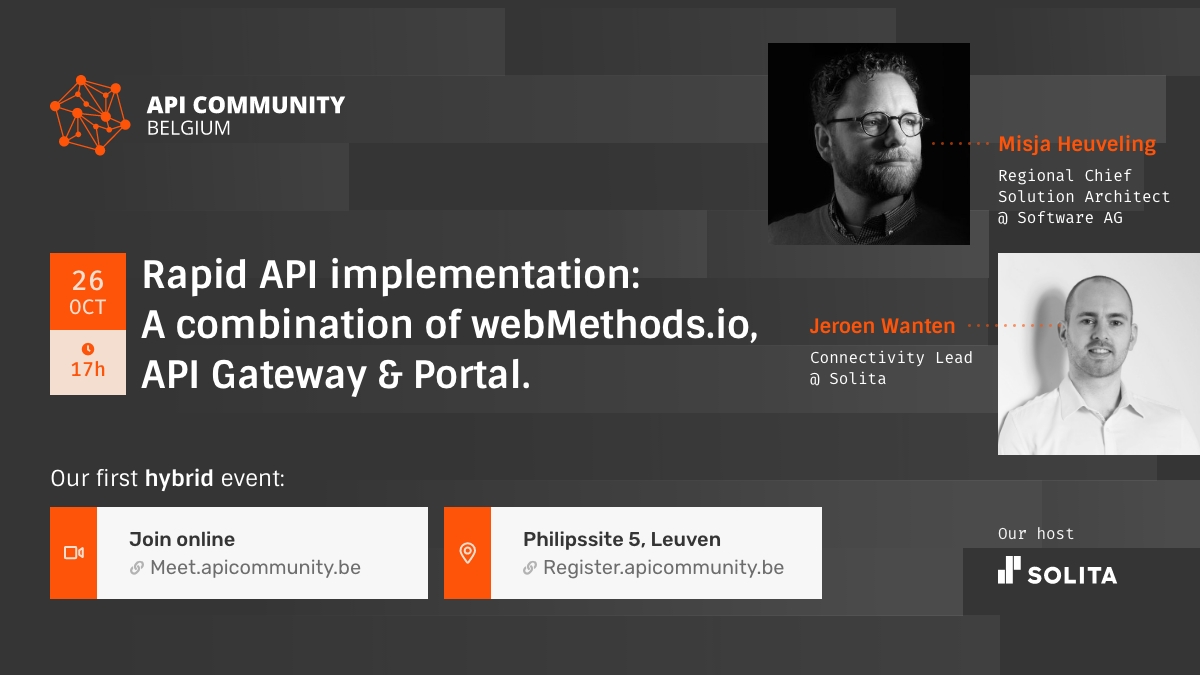 1200px x 675px - Hybrid Meetup 15 - API Community Belgium